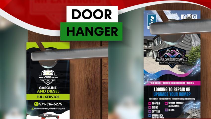 Door Hangers -  Local Advertising That Works